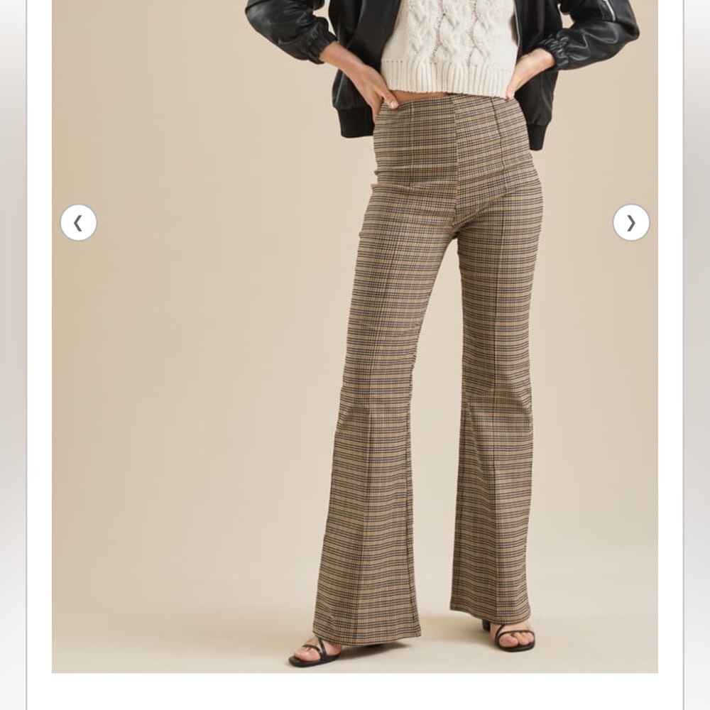 Cotton Candy LA Plaid Pants